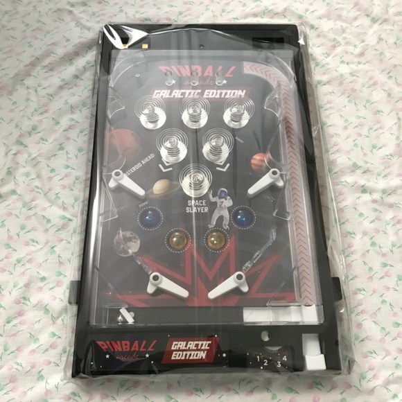 NEW Tech Toyz Electronic Tabletop Pinball Arcade Machine Galactic Edition Space - Picture 5 of 16
